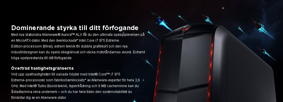 Alienware Aurora ALX stationär dator - dominerande styrka