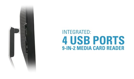 Integrated: 4 USB Ports