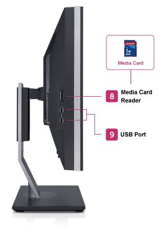 Dell UltraSharp 모니터 - 뛰어난 멀티미디어, 비디오 및 그래픽 기능