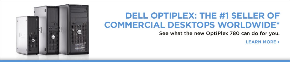 The Dell OptiPlex 780 with Intel vPro technology: Mainstream computing meets advanced remote management for IT.
