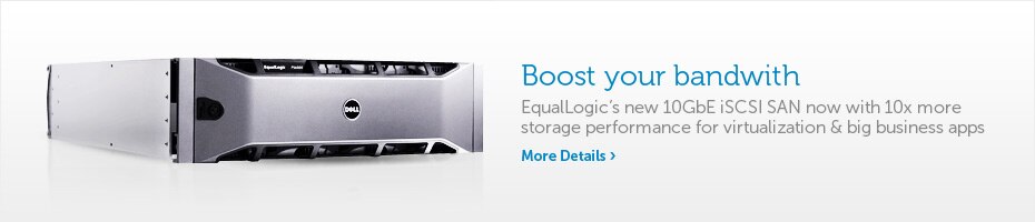 EqualLogic's New  10GbE iSCSI SAN