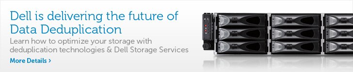 Dell is Delivering the Future of Data Deduplication