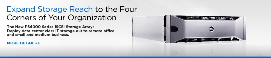 Dell EqualLogic PS4000 Series