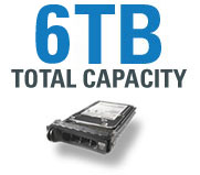 6TB Total Capacity