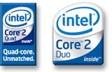Intel® Core™2 and Core™2 Quad logos