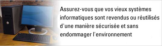 Récupération et recyclage des équipements