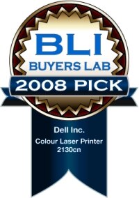 BLI Award for printer 2130cn