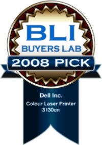BLI Award for printer 3130cn