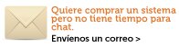 Quiere comprar un sistema pero no tiene tiempo para chat.