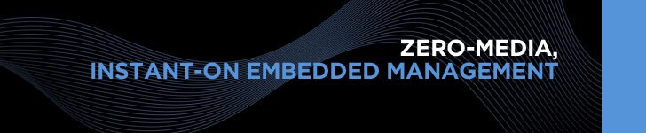 Zero-media, Instant-on Embedded Management