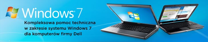 Centrum pomocy technicznej firmy Dell do systemu Windows 7
