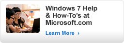 Windows 7 Help and How-To's at Microsoft.com