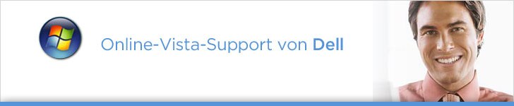 Online-Support von Dell für Vista