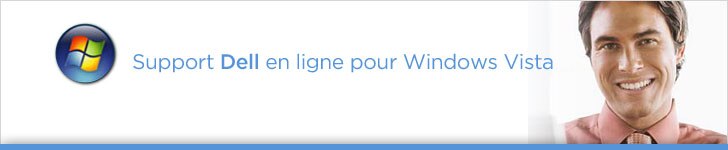 Support technique Dell en ligne pour Windows Vista