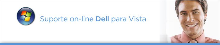Suporte on-line Dell para Vista
