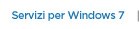 Servizi per Windows 7