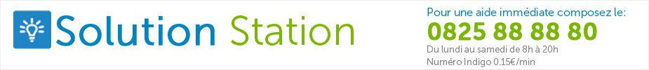 Contactez Dell au 0825 88 88 80, nous pouvons vous aider.