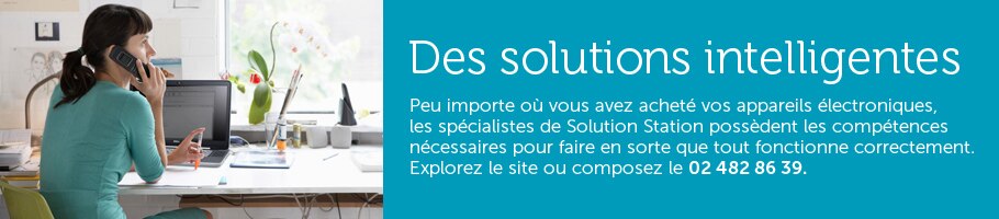 Les experts Dell Solution Station vous aide à résoudre vos problèmes informatiques. Quel que soit le PC, quel que soit le problème, quel que soit votre niveau de connaissance.