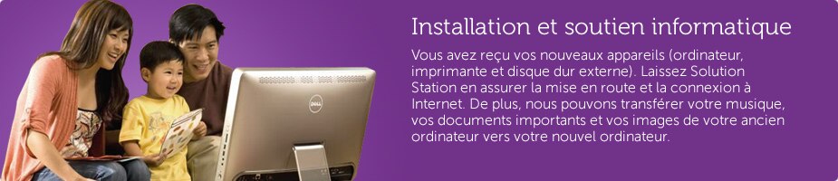 Installation et soutien informatique