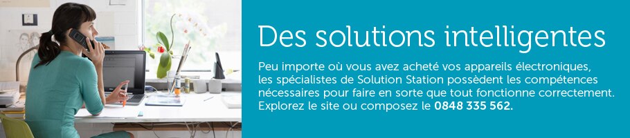 Les experts Dell Solution Station vous aide à résoudre vos problèmes informatiques. Quel que soit le PC, quel que soit le problème, quel que soit votre niveau de connaissance.