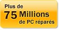 Plus de 75 millions d’ordinateurs réparés