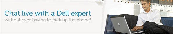 Chat live with a Dell expert