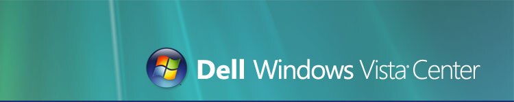 Dell Windows Vista Center