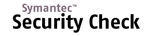 Symantec Security Check