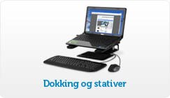 Dokking og stativer