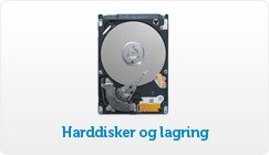 Harddisker og lagring