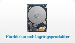 Hårddiskar och lagringsprodukter