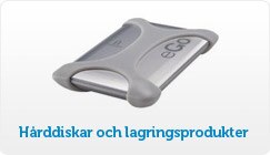 Hårddiskar och lagringsprodukter