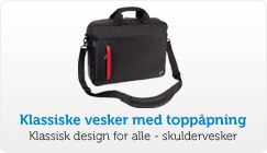 Klassiske vesker med toppåpning