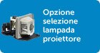 Opzione selezione lampada proiettore