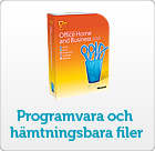 Programvara och hämtningsbara filer