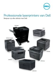 Brochure over laserprinters