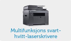 Multifunksjons svart-hvitt-laserskrivere