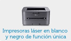 Impresoras láser en blanco y negro de función única