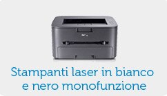 Stampanti laser in bianco e nero monofunzione