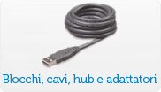 Blocchi, cavi, hub e adattatori