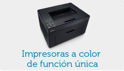 Impresoras a color de función única