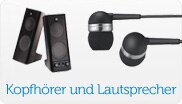 Kopfhörer und Lautsprecher
