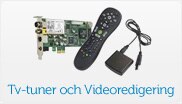 TV-tuner och Videoredigering