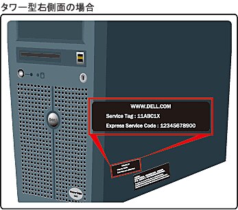 タワー右側面