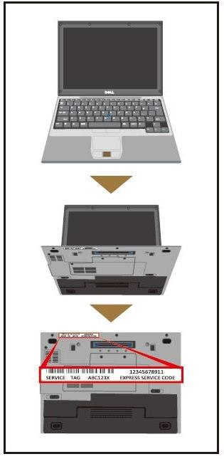ノートブック製品シール添付場所