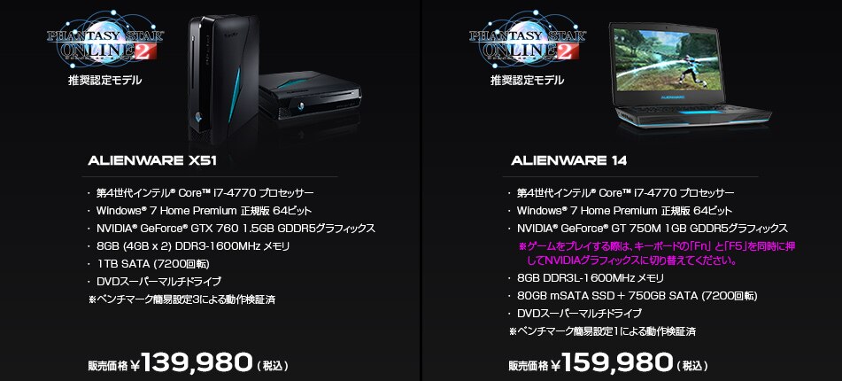 ALIENWARE キャンペーン
