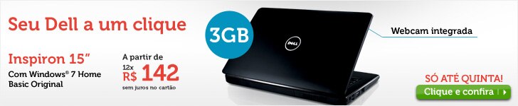 Notebooks Inspiron 15 em oferta