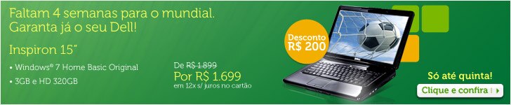 Notebooks Inspiron 15 em oferta