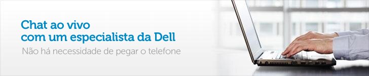 Chat ao vivo con um especialista da Dell