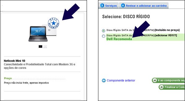 Dell recomenda